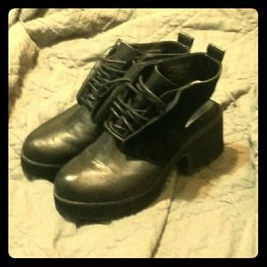 Shellys London Black Shoes